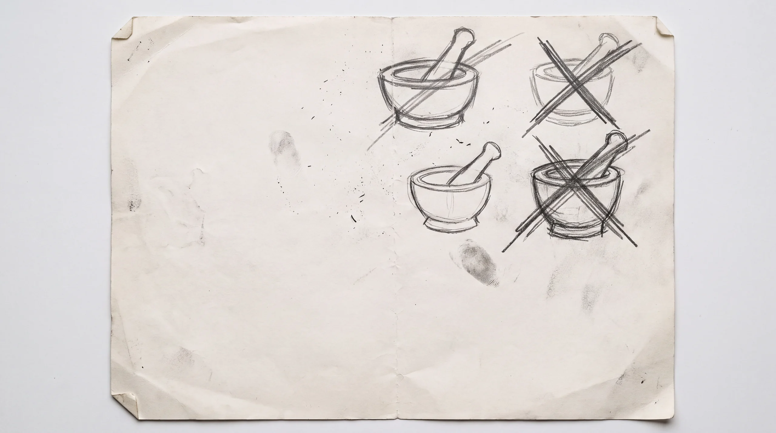 Sheet 1 — pencil drafts